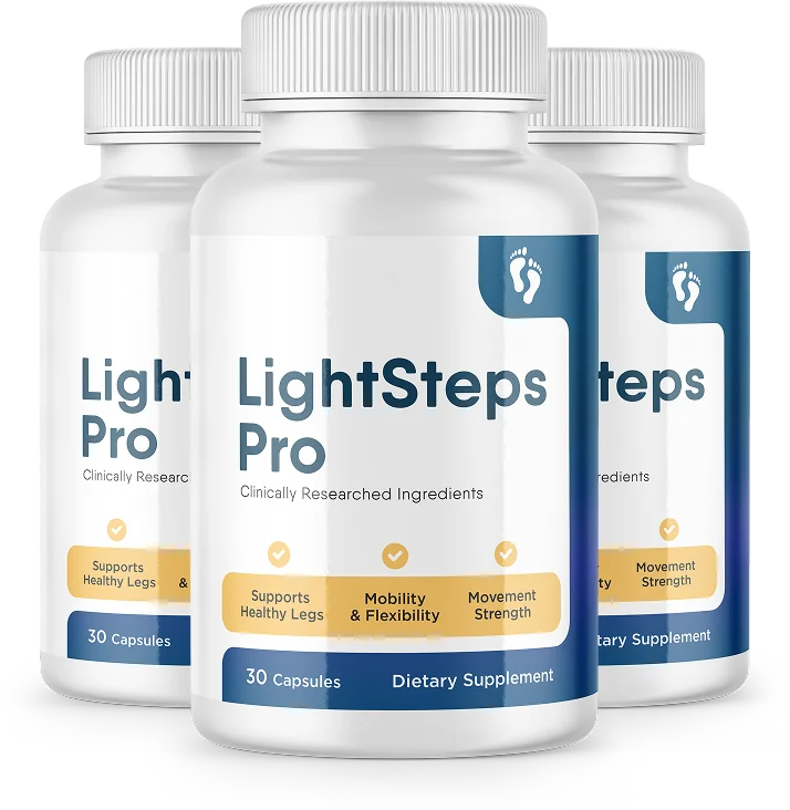 LightSteps Pro leg comfort capsule bottles
